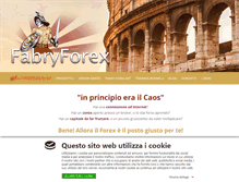 Tablet Screenshot of fabryforex.com